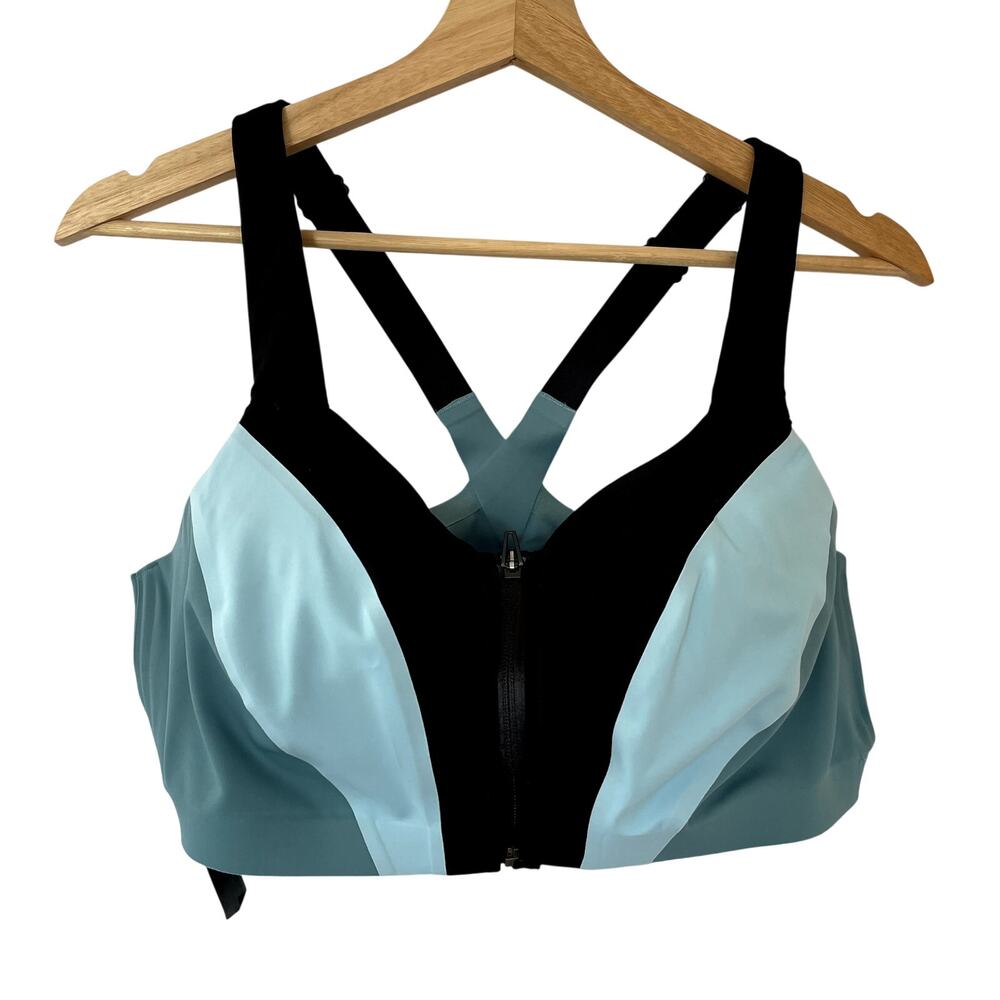 Victoria's Secret on point‎ sweat front closure racerback bra women's size 38DD